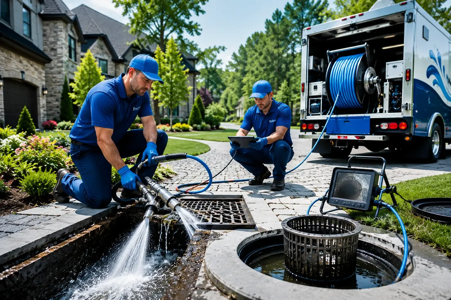 Local outdoor drain cleaning professionals in Bogota, NJ