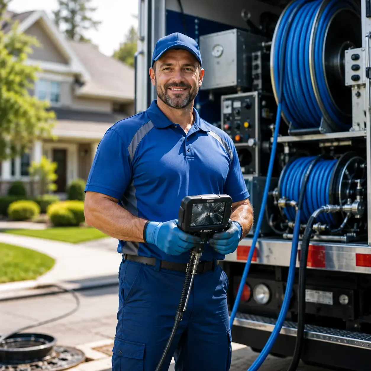 Local outdoor drain cleaning specialists in Bogota, NJ